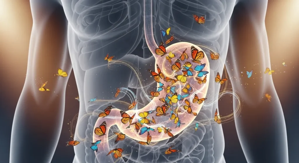  Butterflies in the stomach