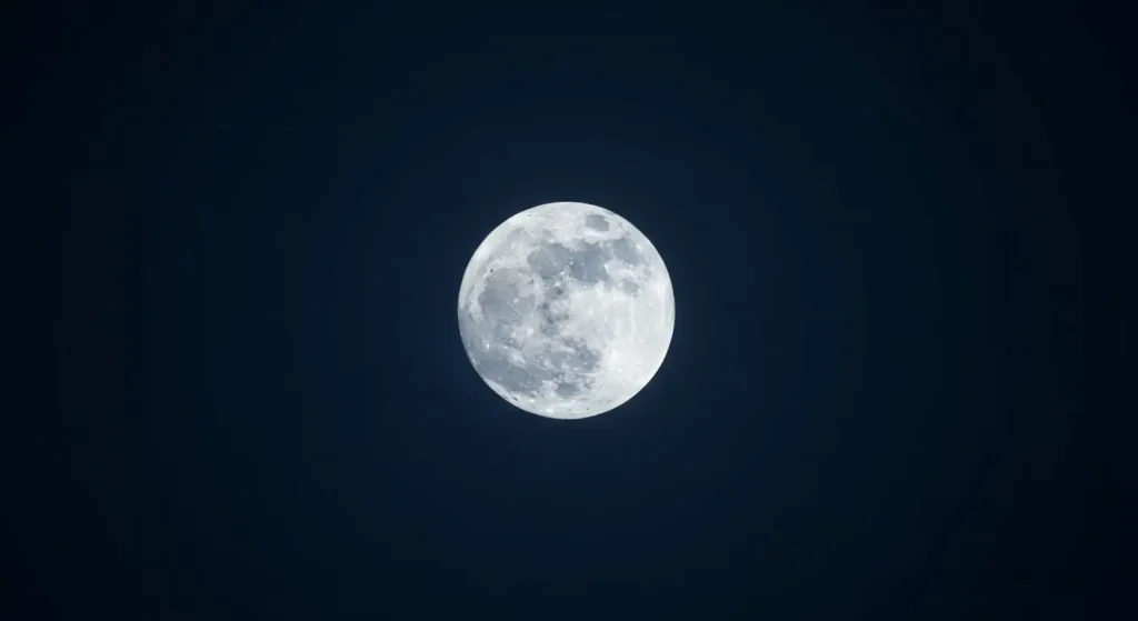 A moon without stars