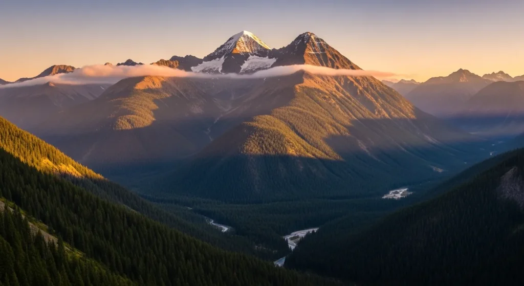 A mountain is a sleeping giant