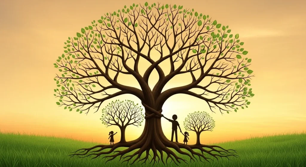A tree is a family of branches