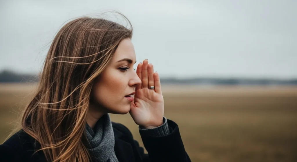  A whisper in the wind