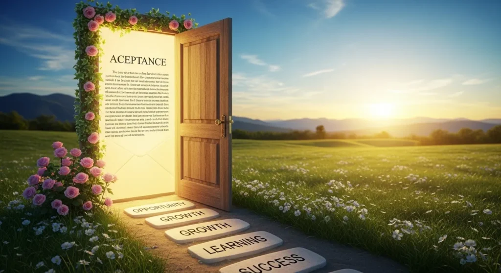 Acceptance is an open door