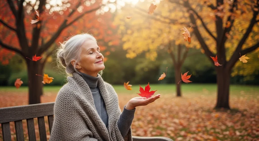 Acceptance is letting the leaves fall