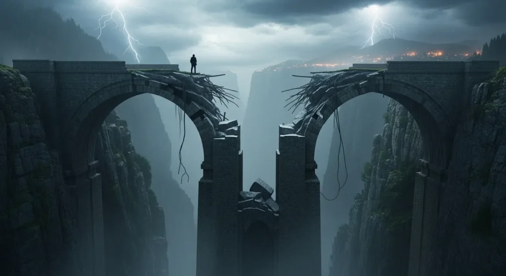 Conflict is a broken bridge