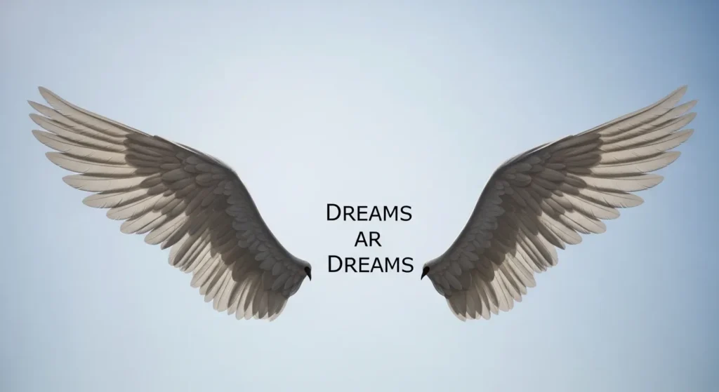 Dreams are wings
