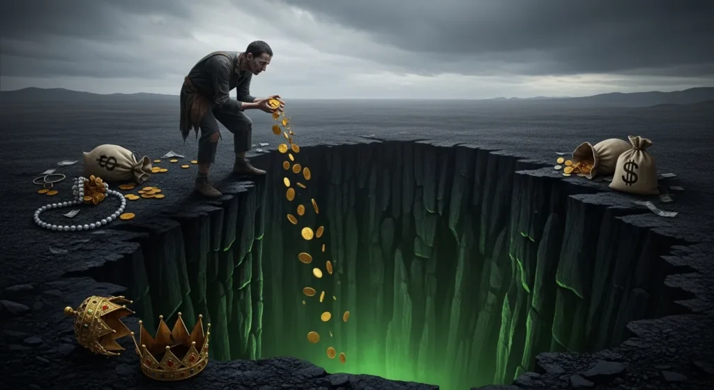 Greed is a bottomless pit