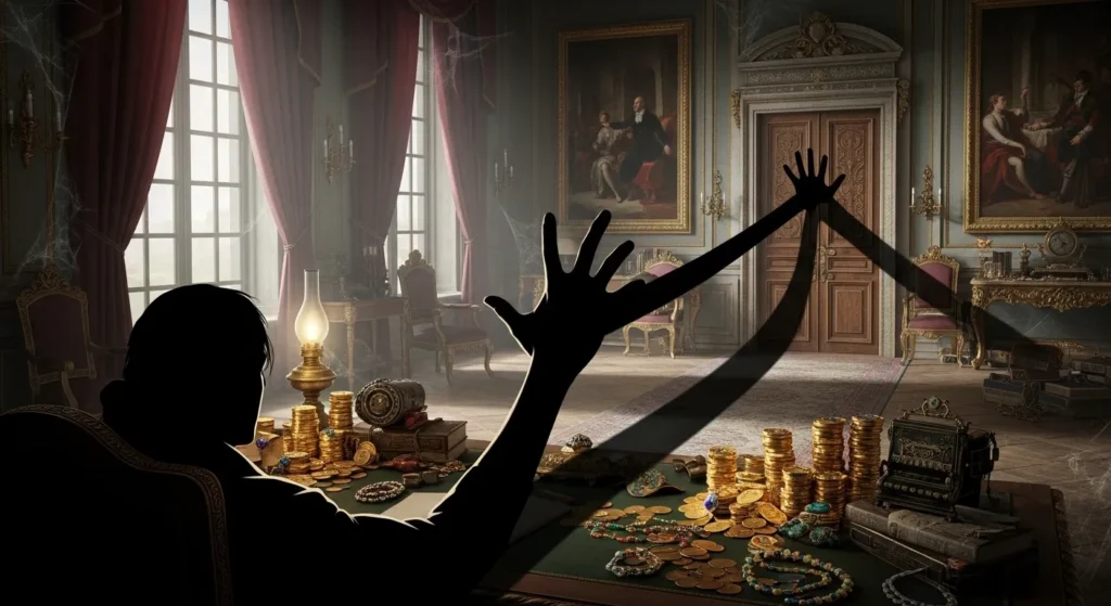  Greed is a shadow that grows