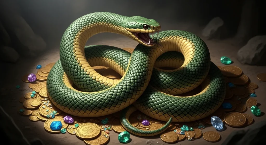  Greed is a snake eating its own tail