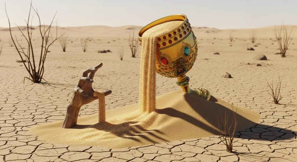  Greed is a thirsty desert