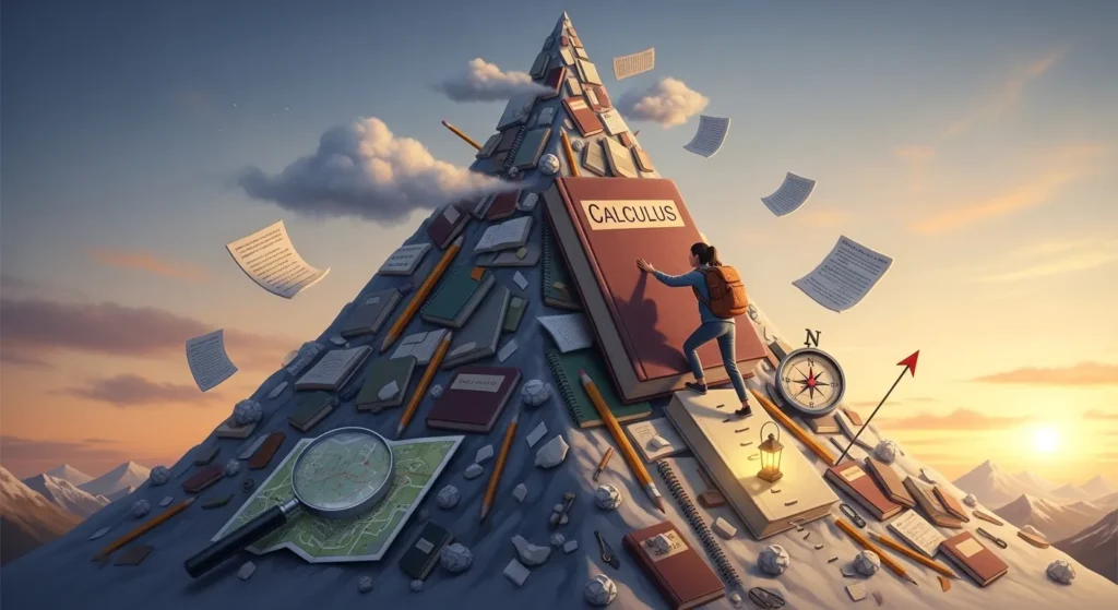  Homework is a mountain to climb