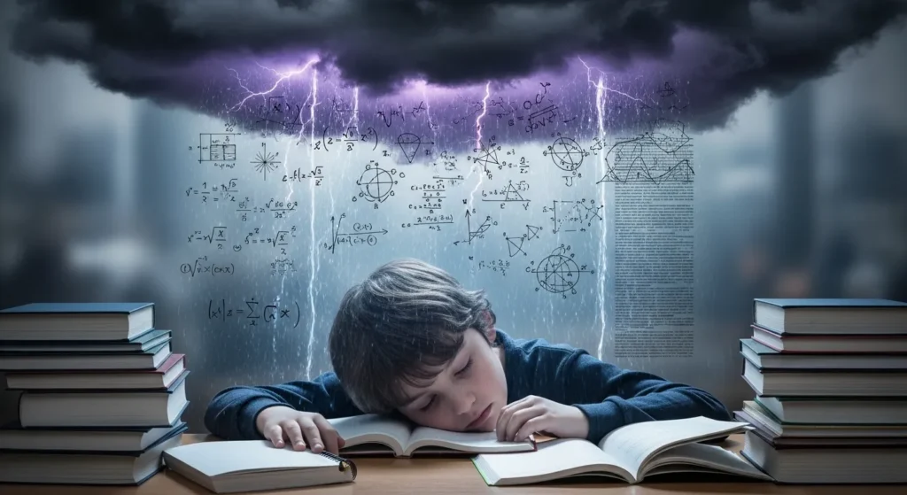 Homework is a storm cloud