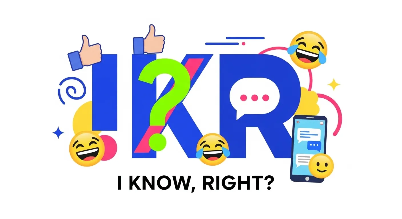 IKR Meaning in Text