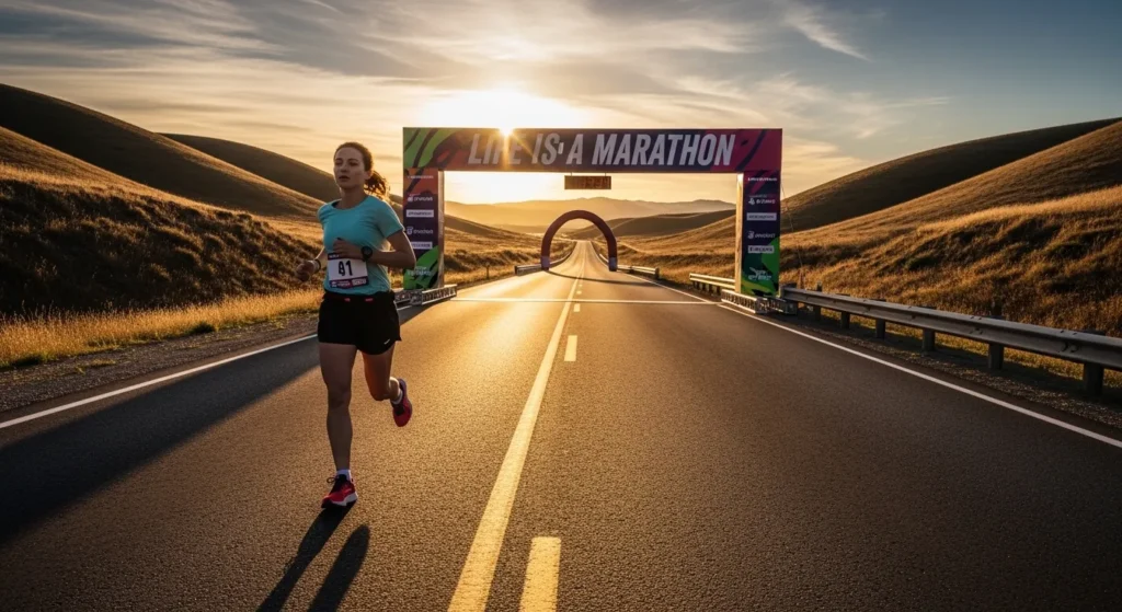 Life is a marathon