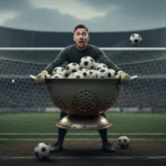 metaphor for bad goalie