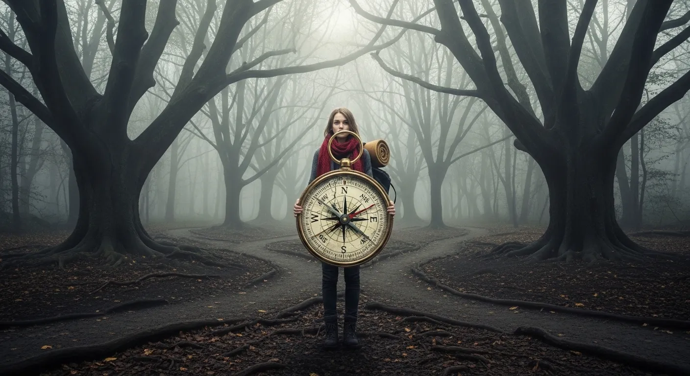 metaphor for being lost