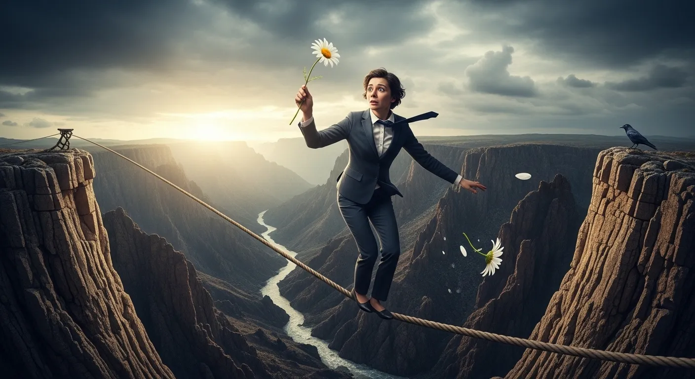 Metaphor for Being Nervous