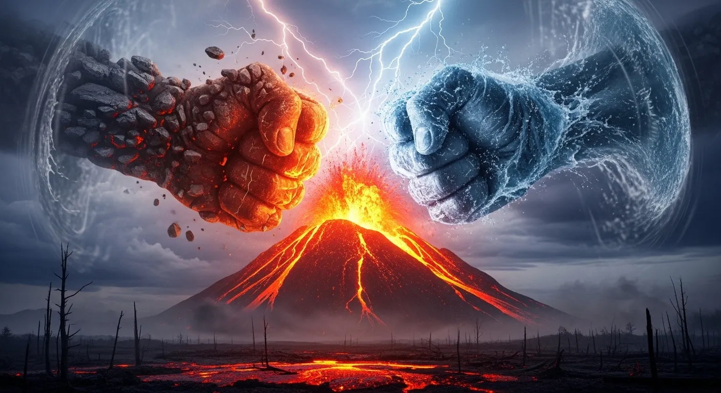 metaphor for conflict