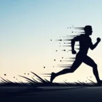 metaphor for running fast