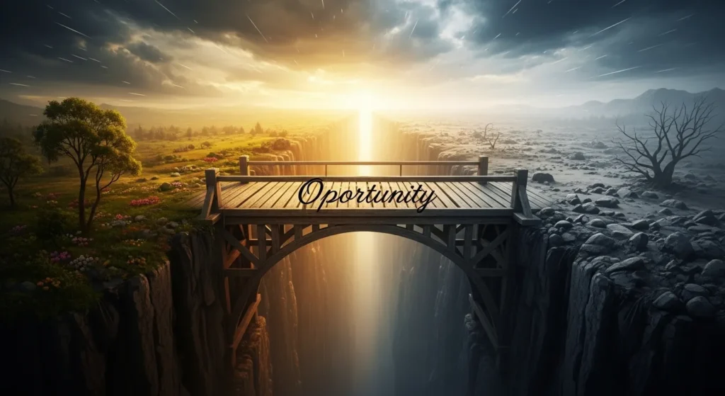 Opportunity is a bridge