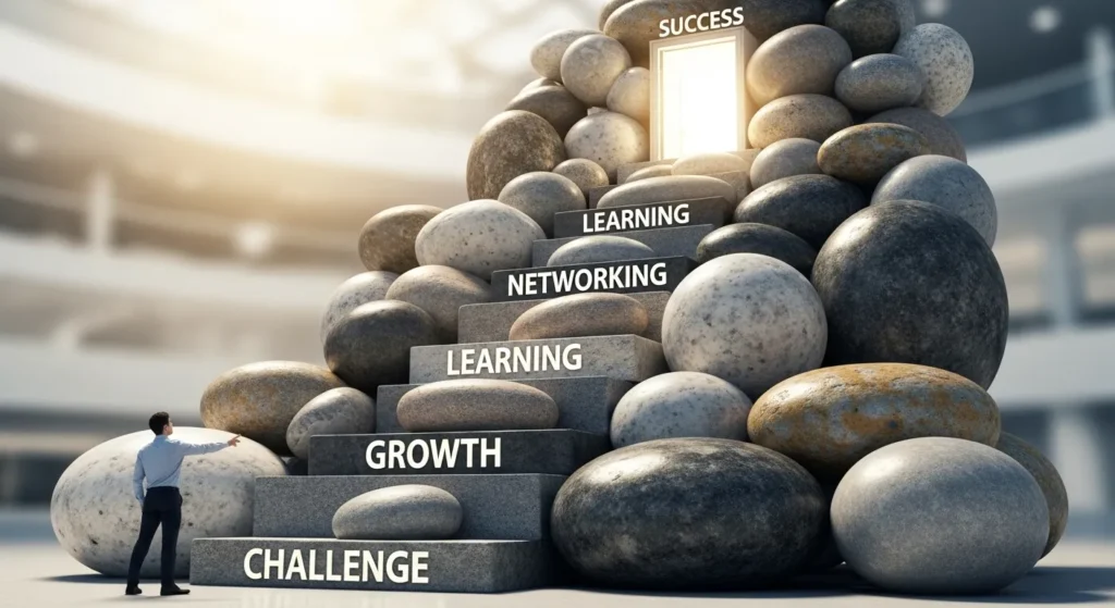  Opportunity is a stepping stone