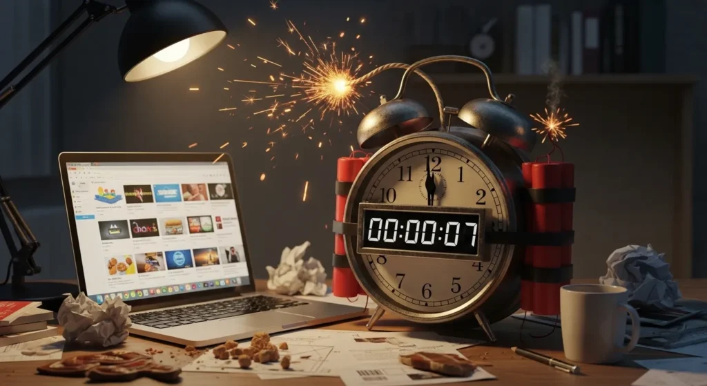  Procrastination is a ticking time bomb