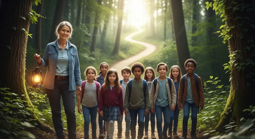  The teacher is a guide