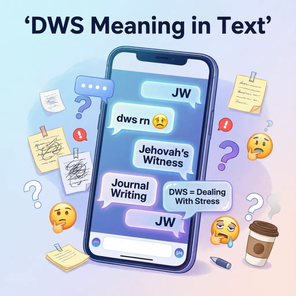 DWS Meaning in Text