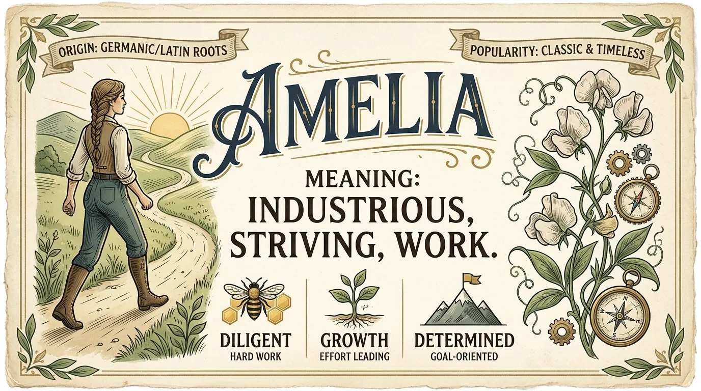 Amelia Name Meaning