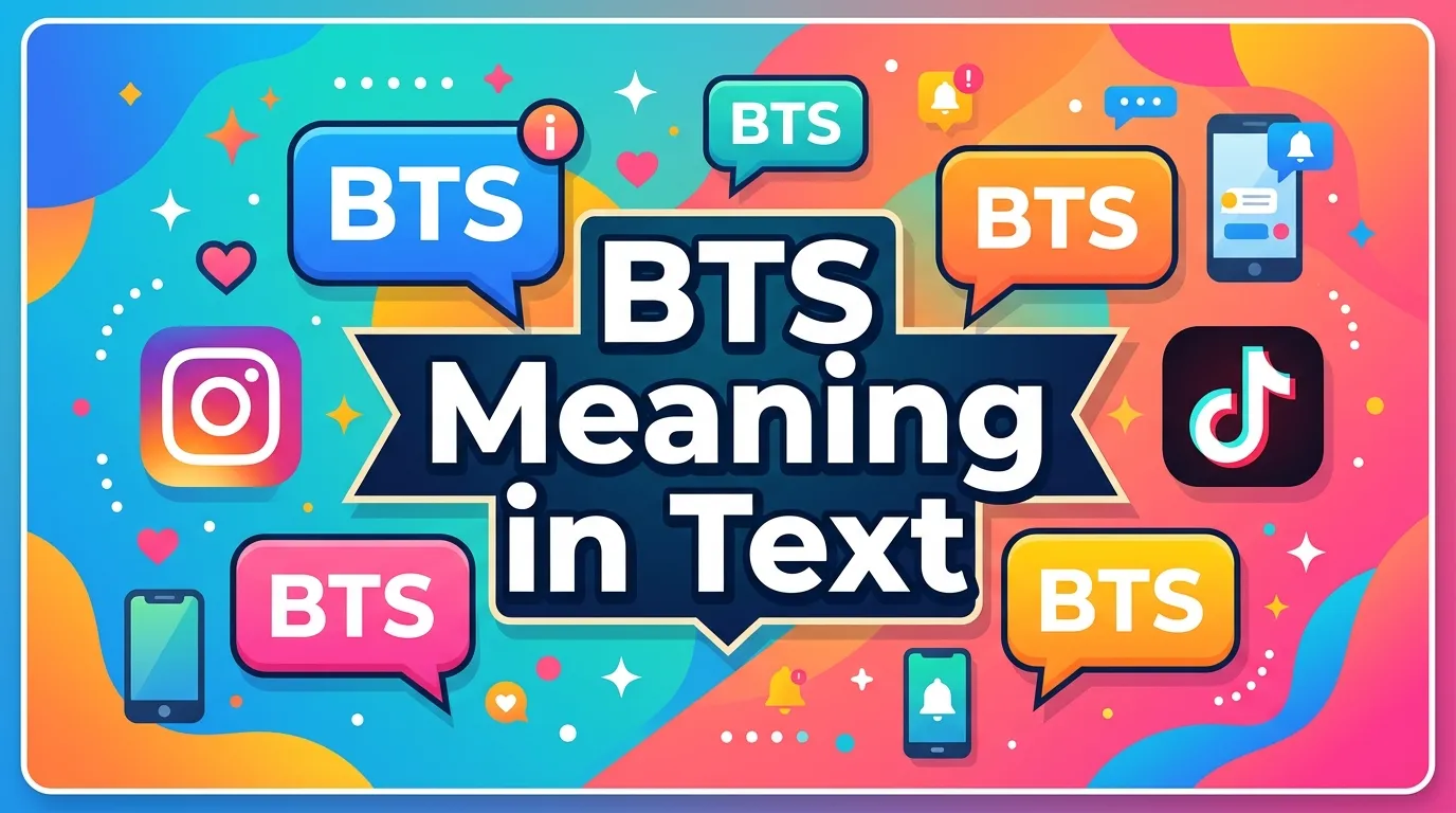 BTS Meaning in Text