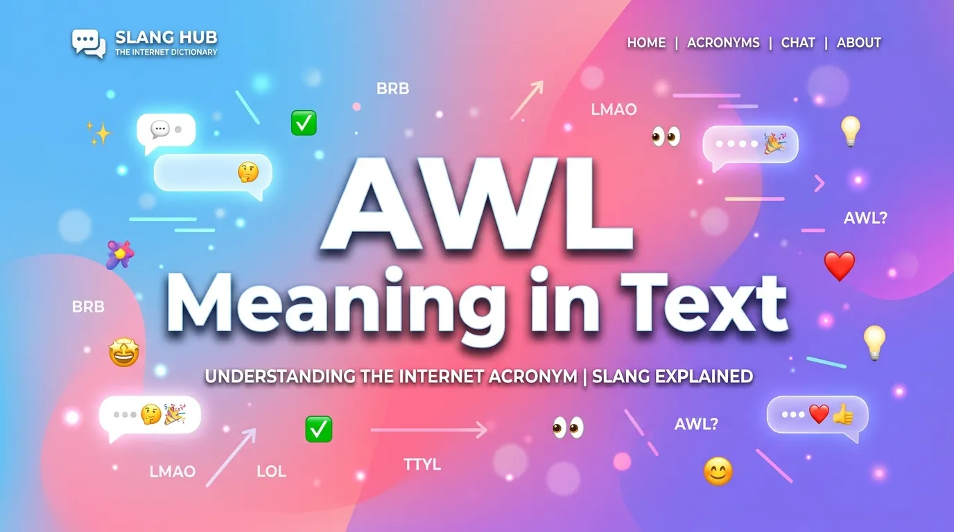AWL Meaning in Text