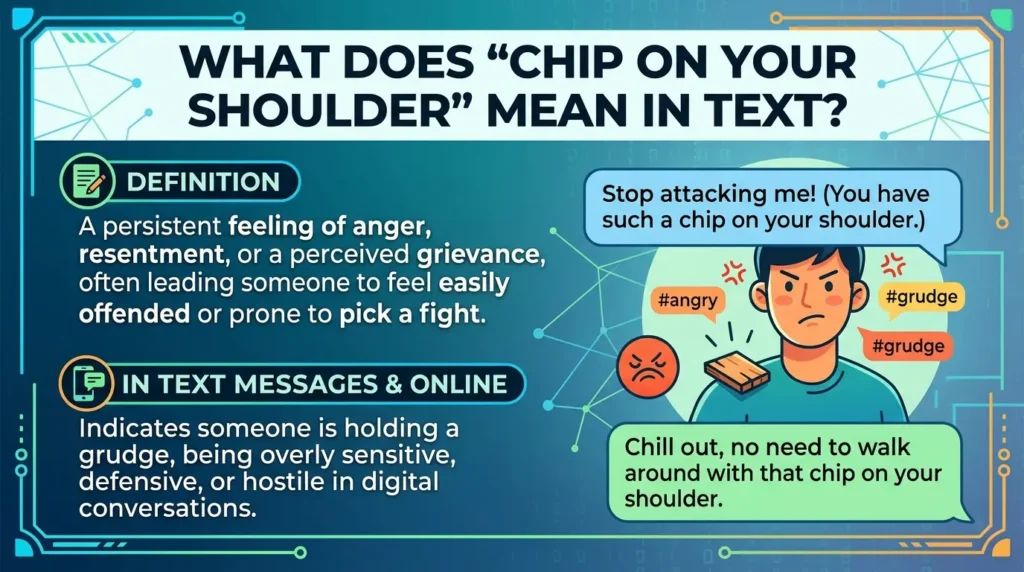 What Does âChip on Your Shoulderâ Mean in Text
