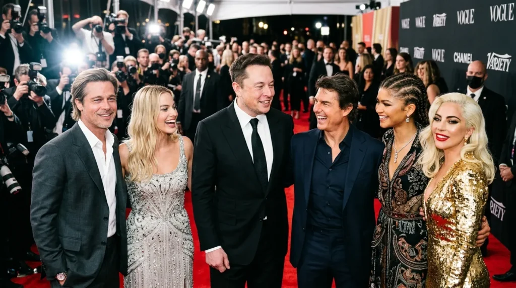 Elon Musk Compared to Celebrities