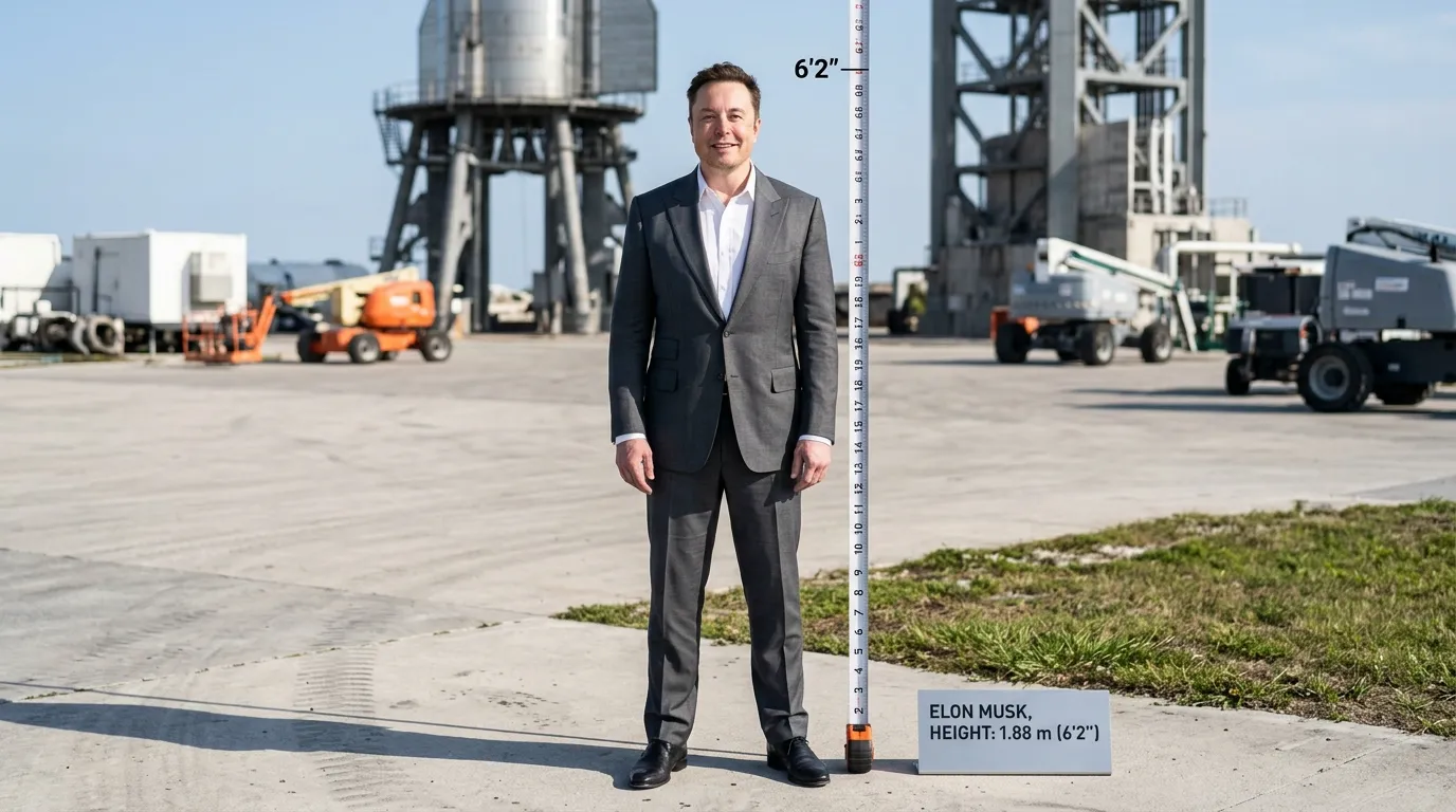 Elon Musk Height