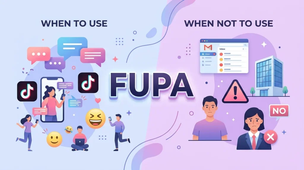 When to Use and When Not to Use FUPA