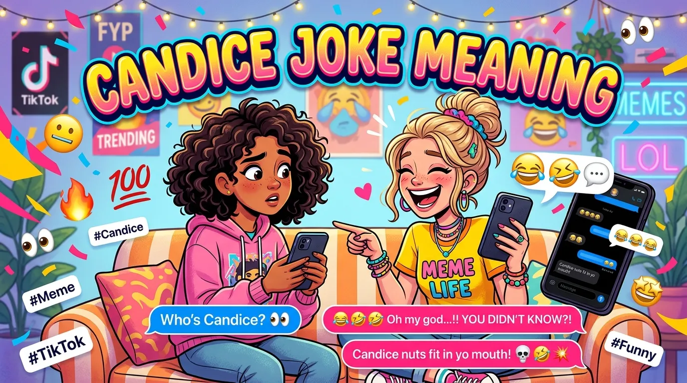 Candice Joke Meaning