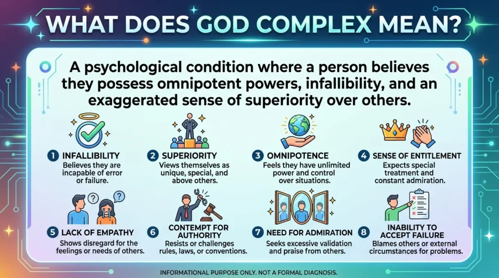 What Does God Complex Mean in Text