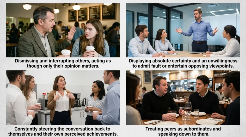 Examples of God Complex in Conversation