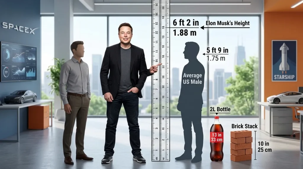 How Tall Is Elon Musk