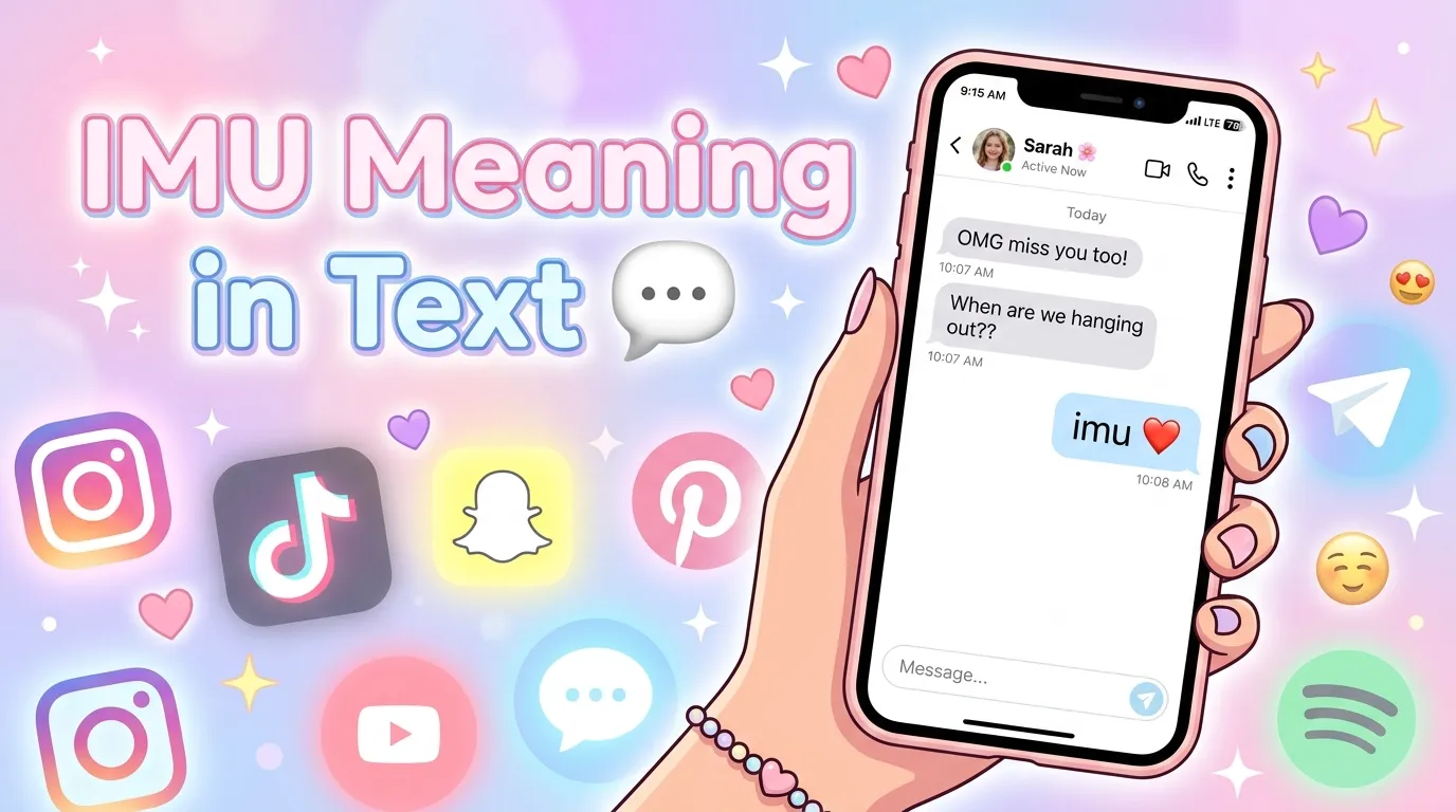 IMU Meaning in Text