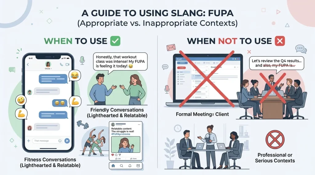 When to Use and When Not to Use What is a FUPA Slang