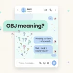 Obj Meaning in Text