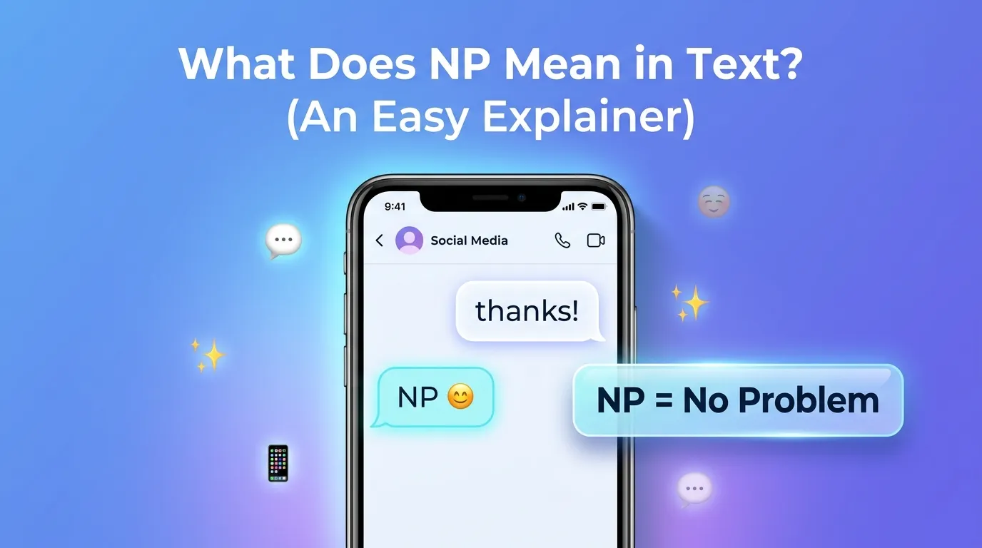 np meaning in text