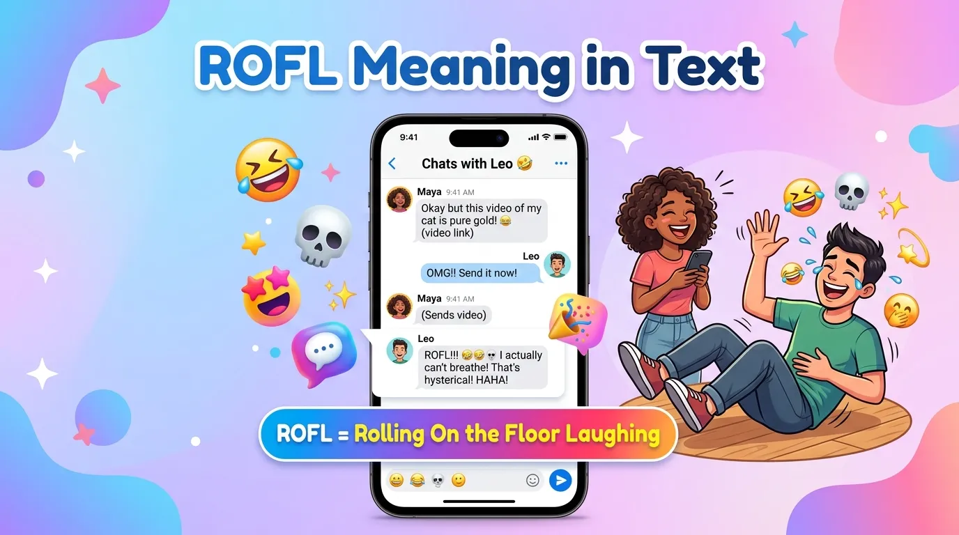 rofl meaning in text