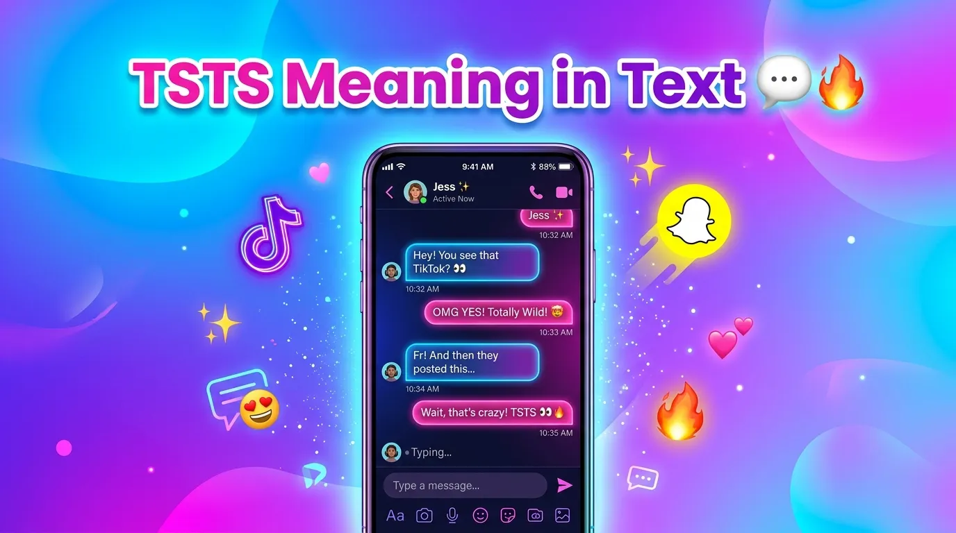 TSTS Meaning in Text