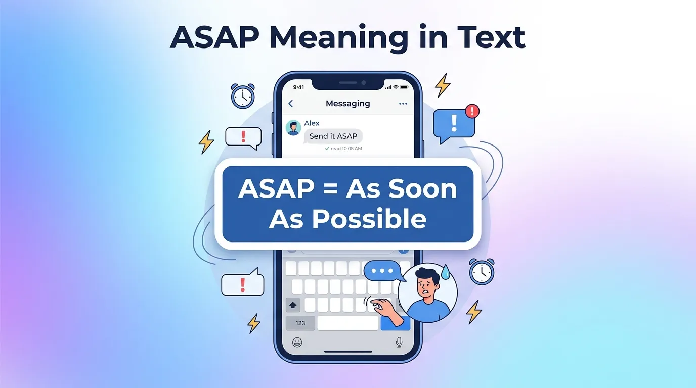 asap meaning in text