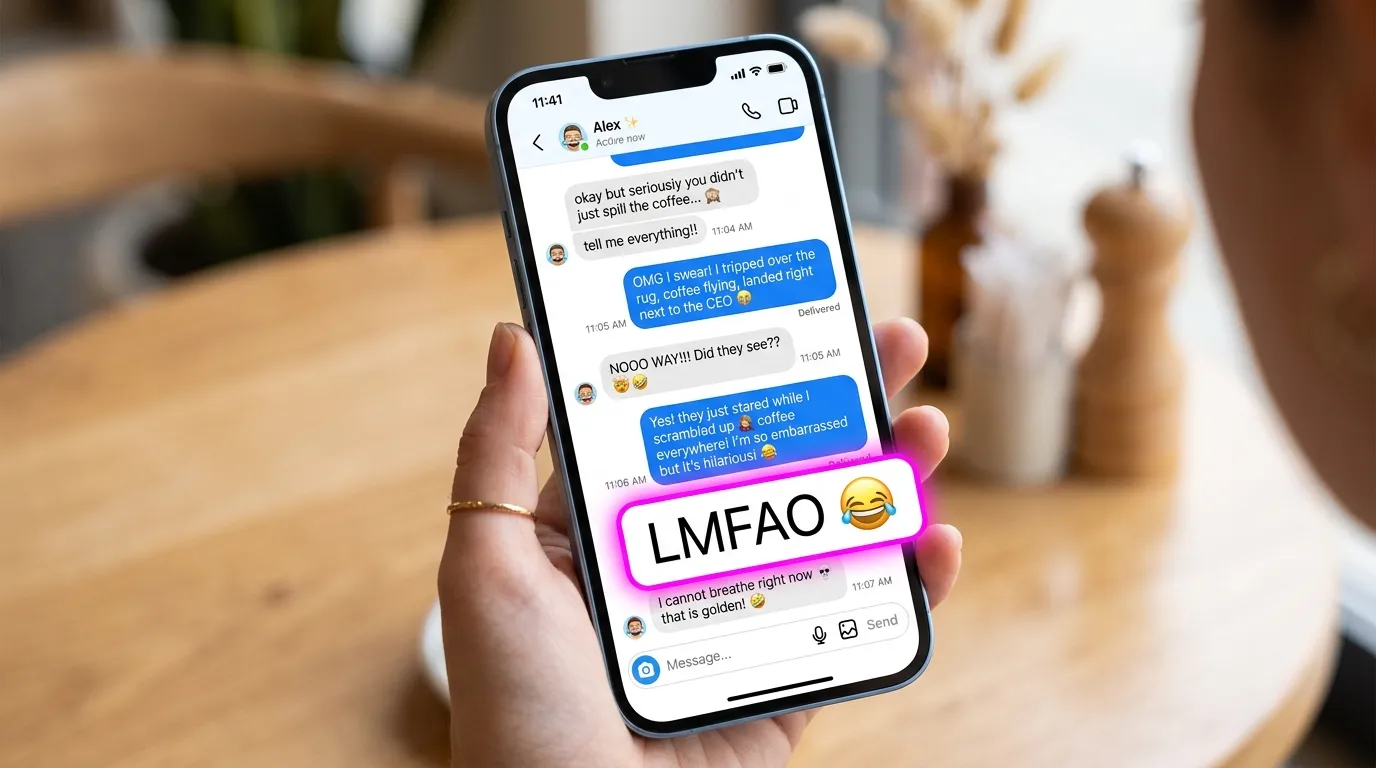 LMFAO Meaning in Text