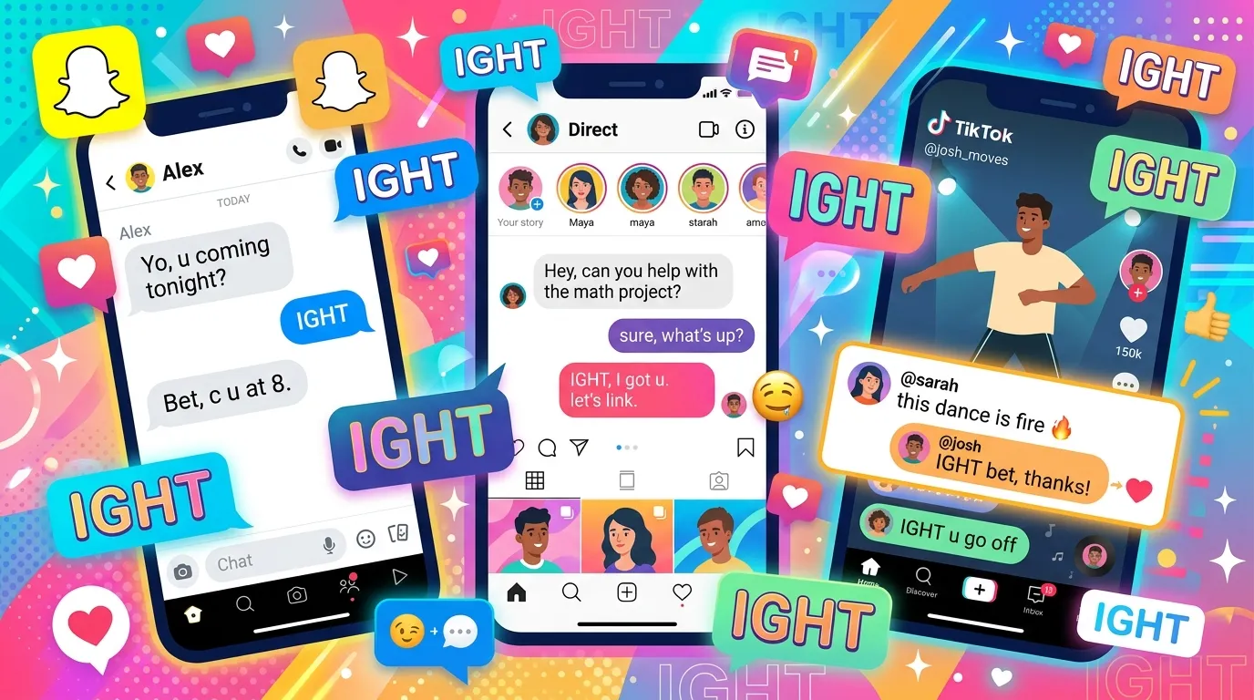 IGHT Meaning in Text
