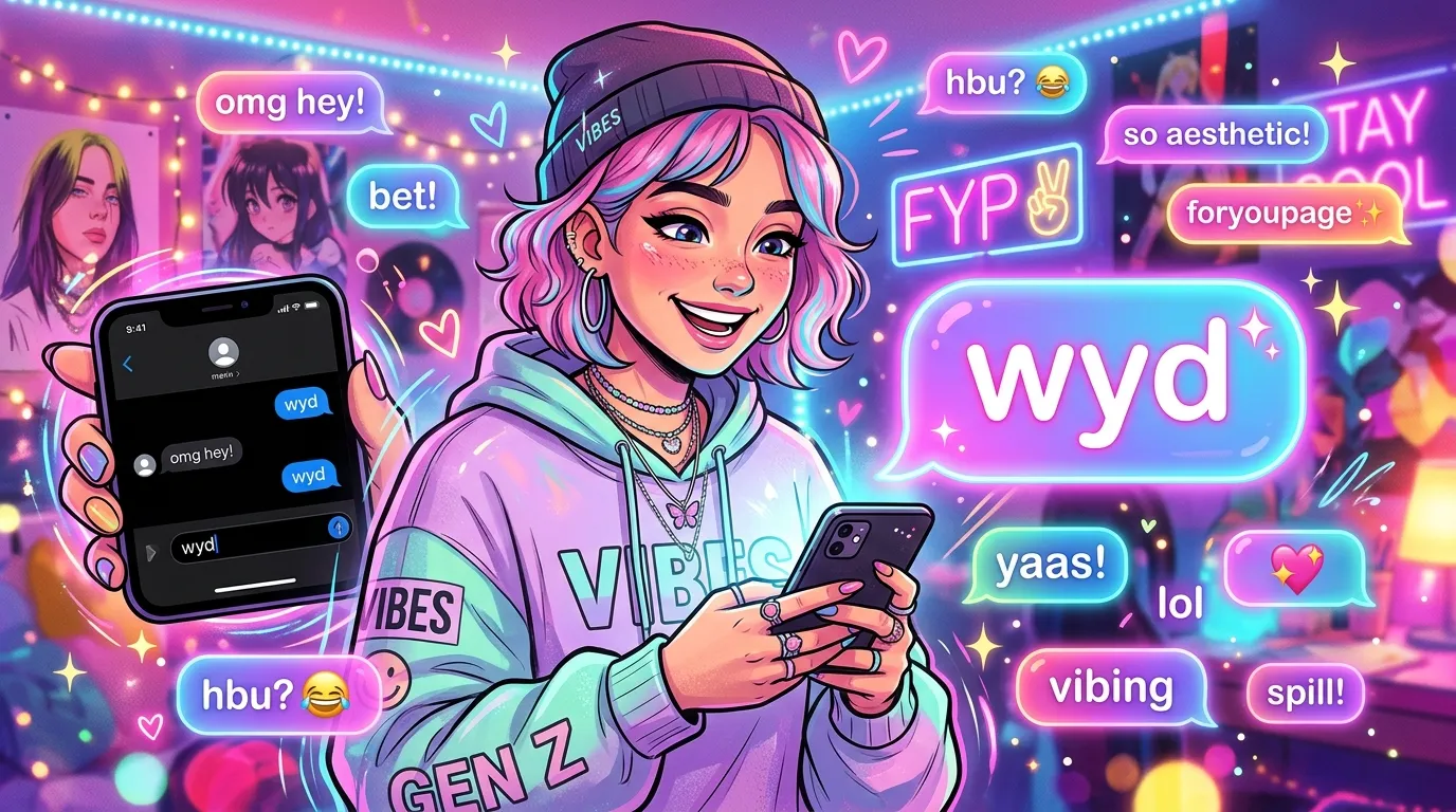wyd meaning in text