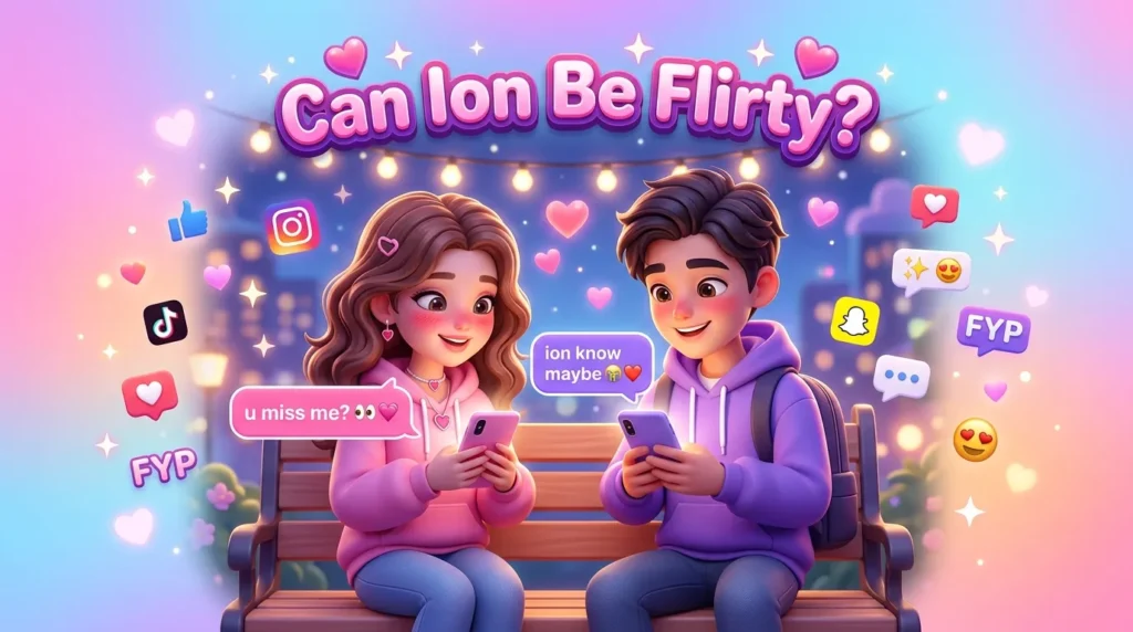 Can Ion Be Flirty