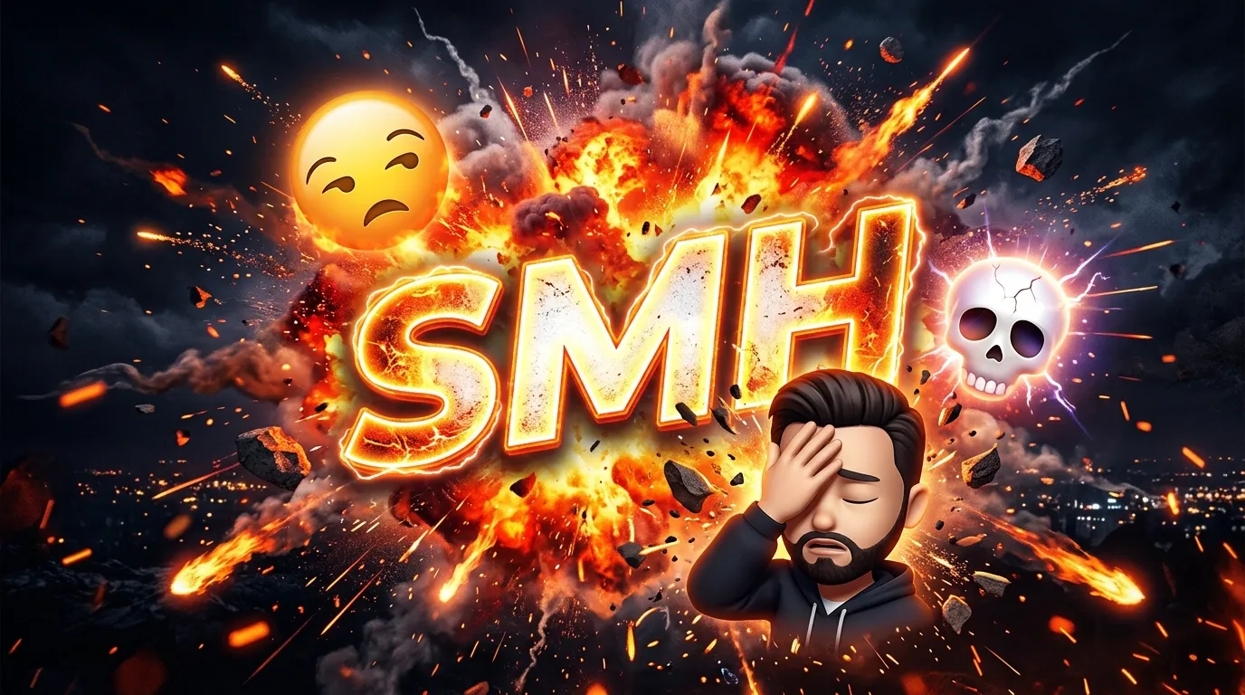 smh meaning in text